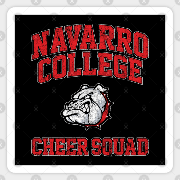 Navarro Cheer Squad Cheer Sticker TeePublic